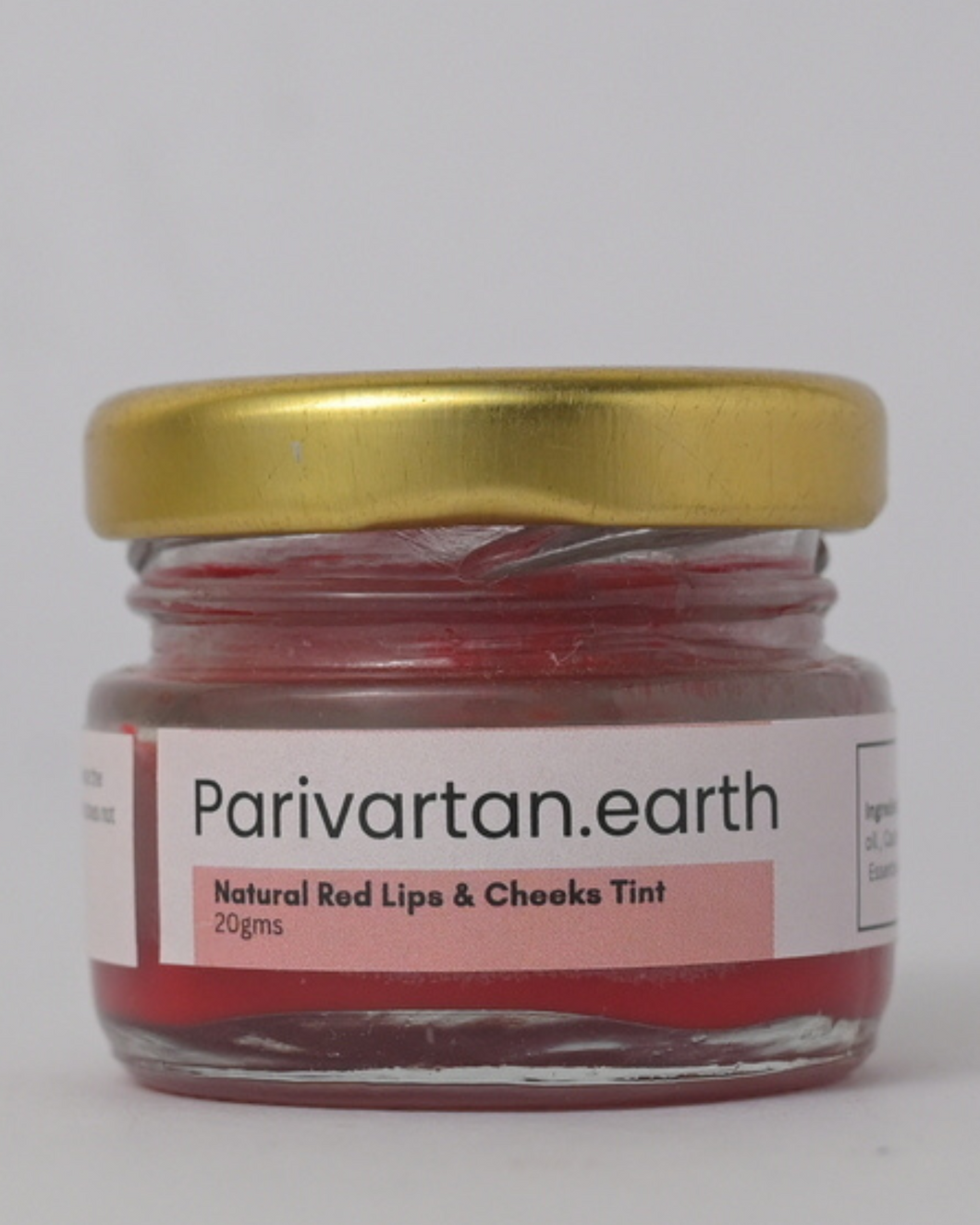 Zero Waste Natural Red Lip Balm & Cheek Tint